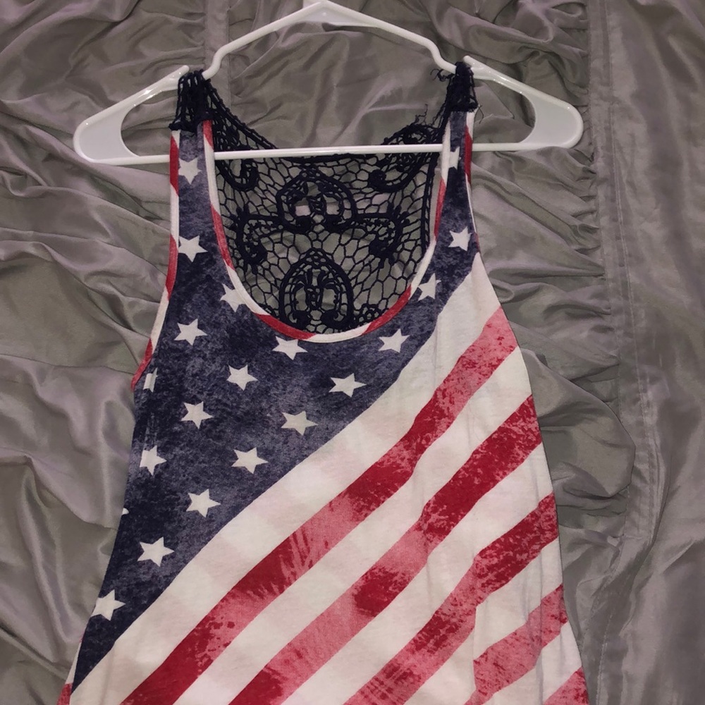 American Flag Tank